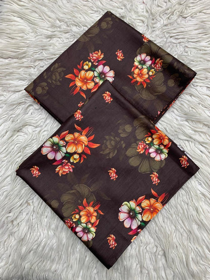 2Pc Supima Lawn Unstitched Suit  476