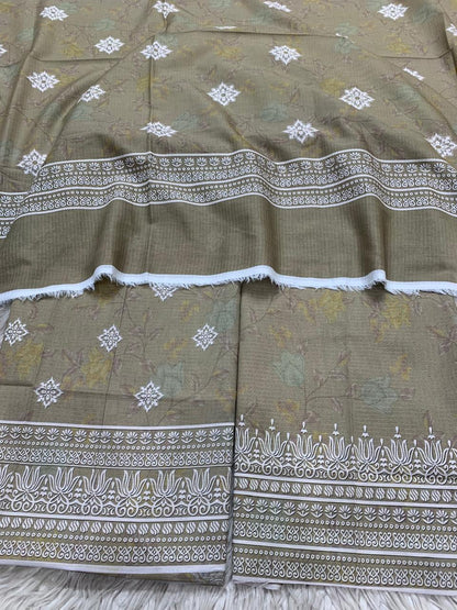 2Pc Sapphire Lawn Bana Dora Kameez & Duppata Vol-3204