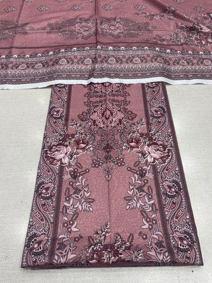 2Pc Dhanak Kameez & Dupatta Unstitched 73
