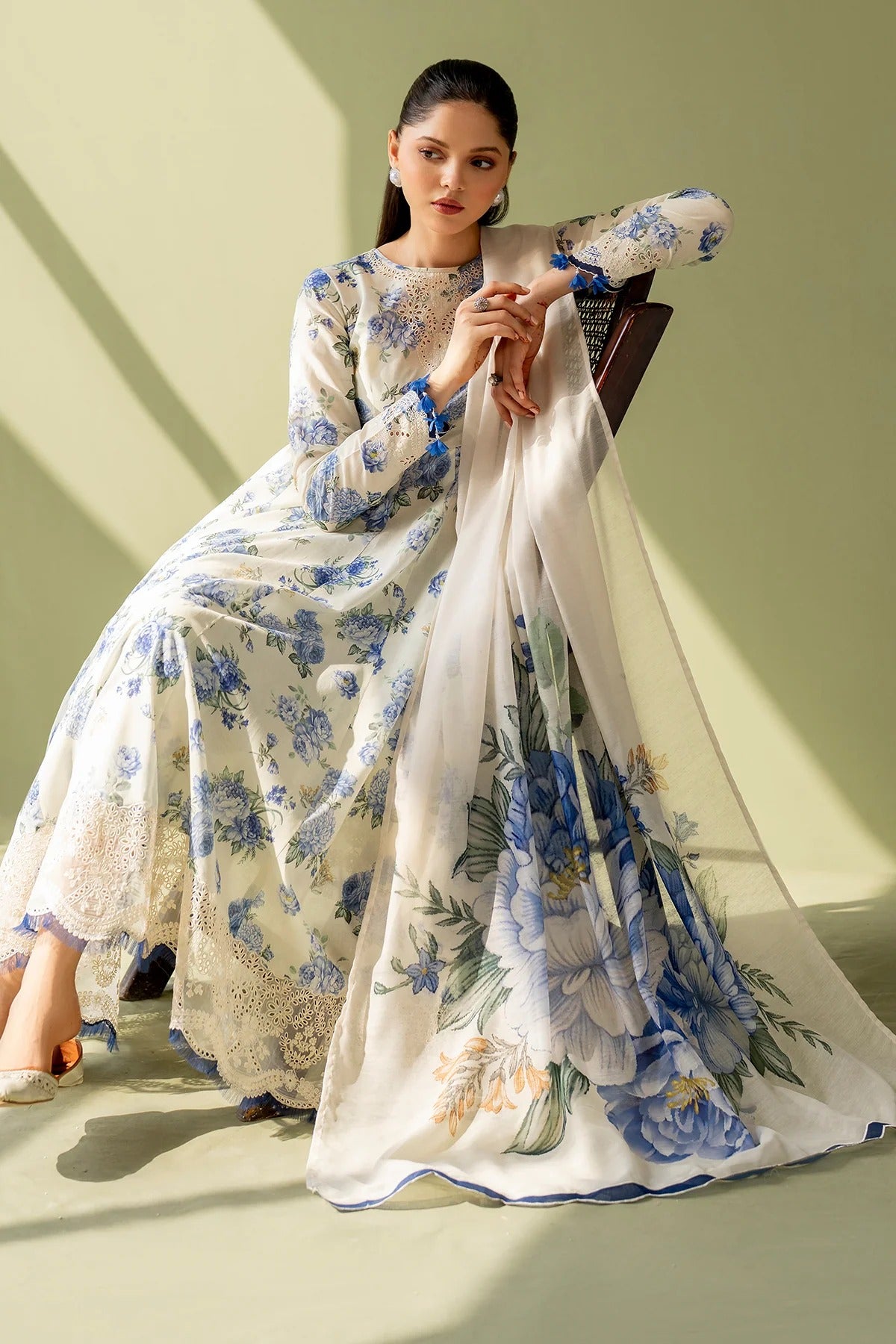 3 Peice Baroque Supima Lawn - #41008