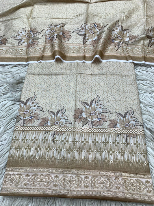 2Pc Lawn Kameez & Dupatta Printed Suit 620