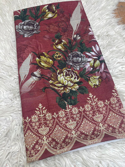 1Pc Single Shirt Digital Printed Lawn 997