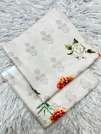 2Pc Lawn Digital Printed Suit Vol-6145