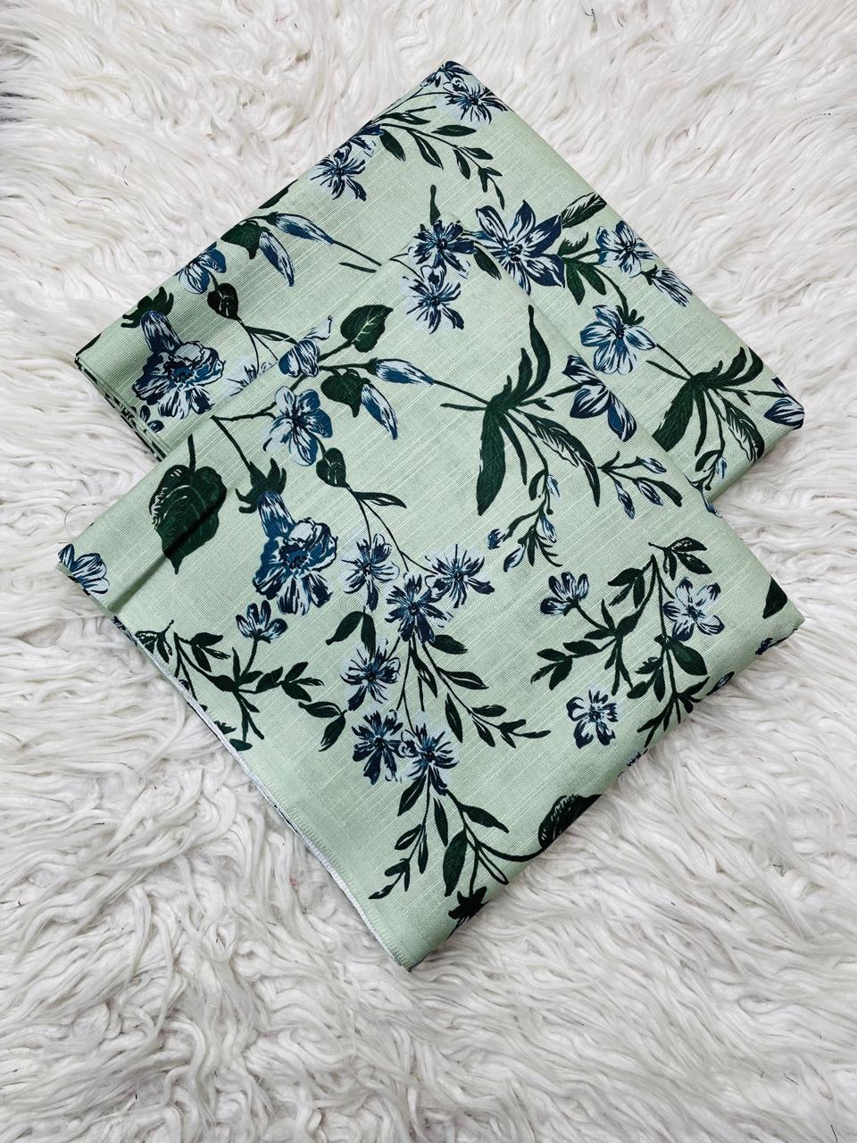 2 PC Slub Khaddar Allover Unstitched Suit Vol-0120