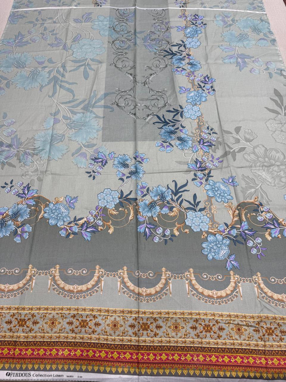 Firdous - Printed - Lawn - 3pc - D165 (1)