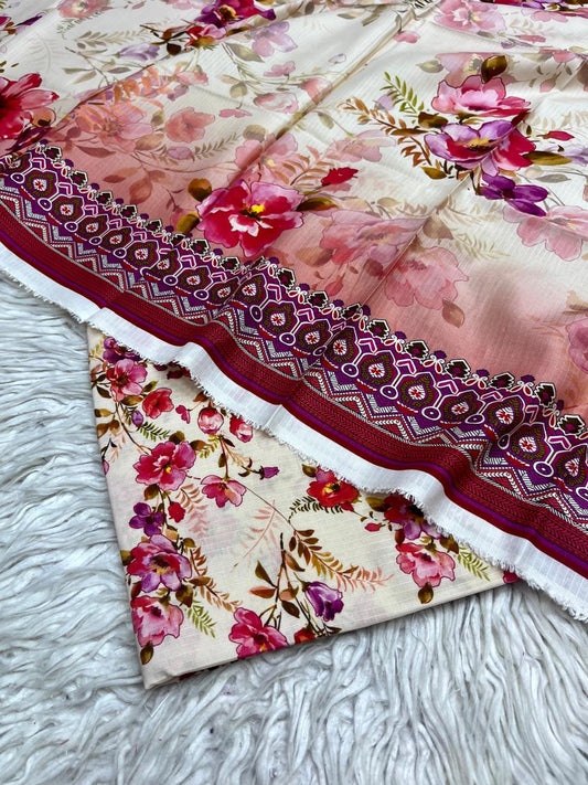 2Pc Bana Dora Kameez & Duppata Suit  Vol-0069