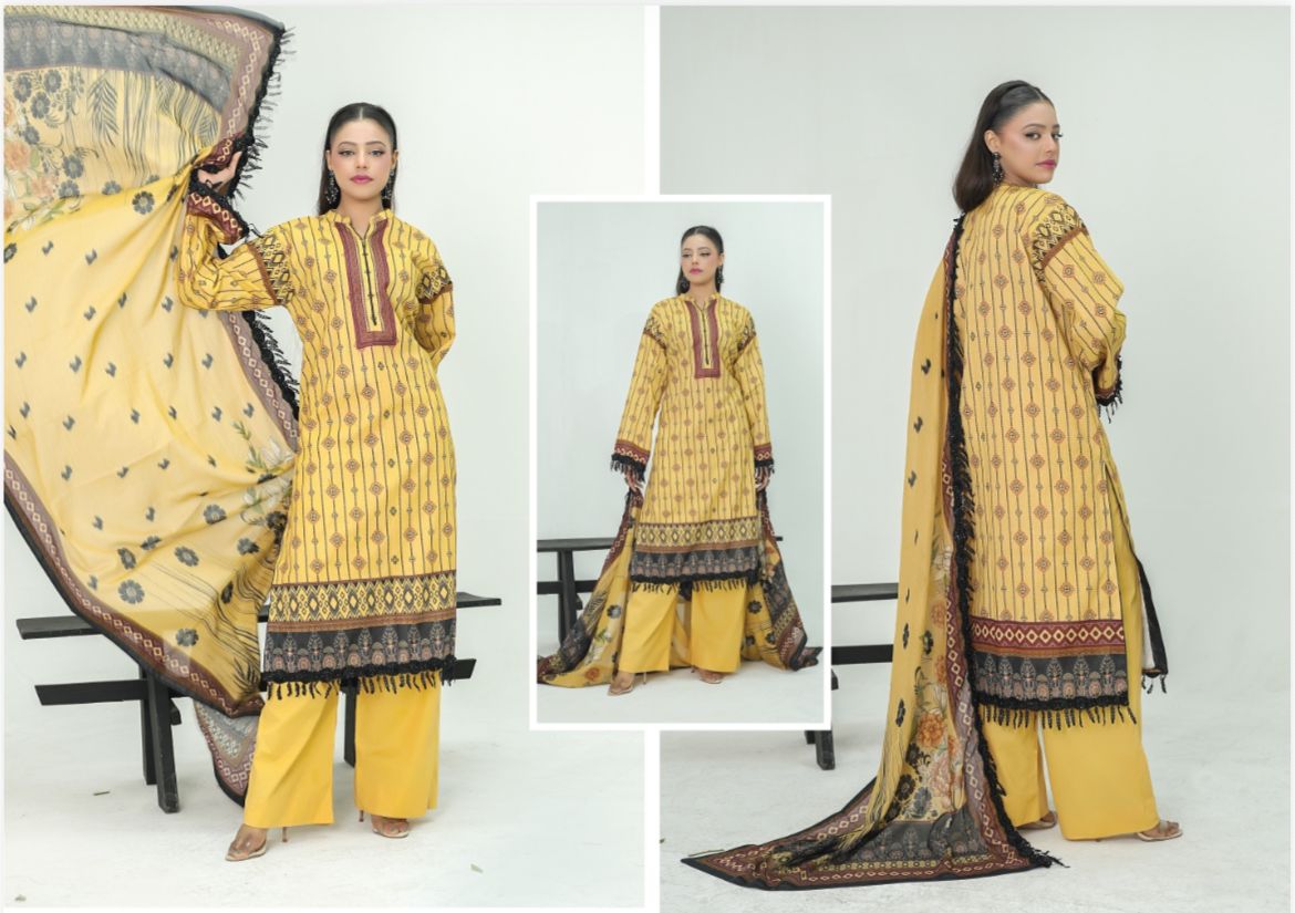 Noura Premium Lawn 3pc - 0140