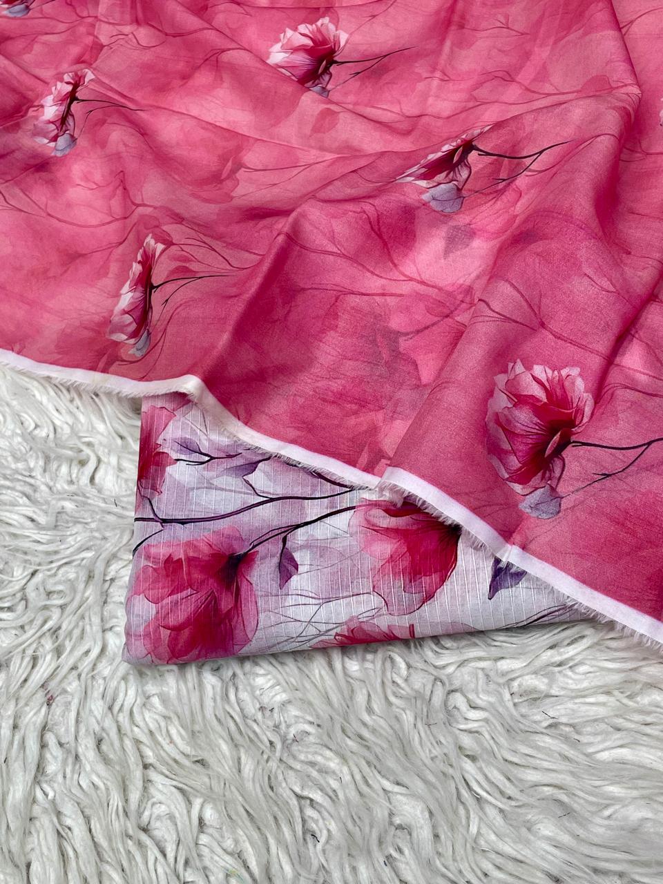 3Pc Sapphire Bana Dora Lawn Suit Vol-0119