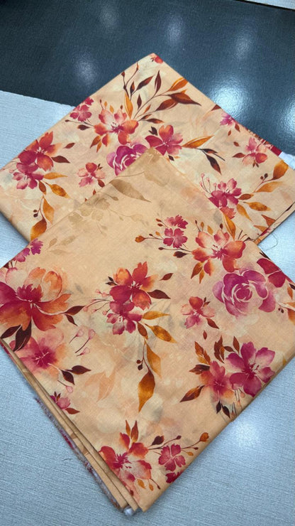 2Pc Lawn Unstitched Suit #1003