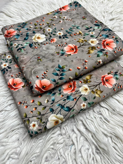 2Pc Maria.B. Lawn Digital Printed Suit Vol-0175