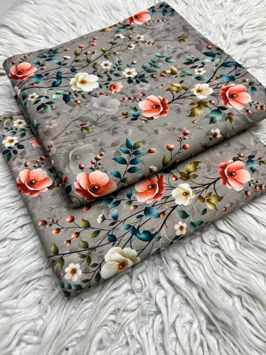 2Pc Maria.B. Lawn Digital Printed Suit Vol-0175