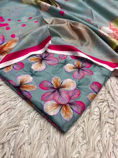 3Pc Same Digital Printed Lawn Suit 15