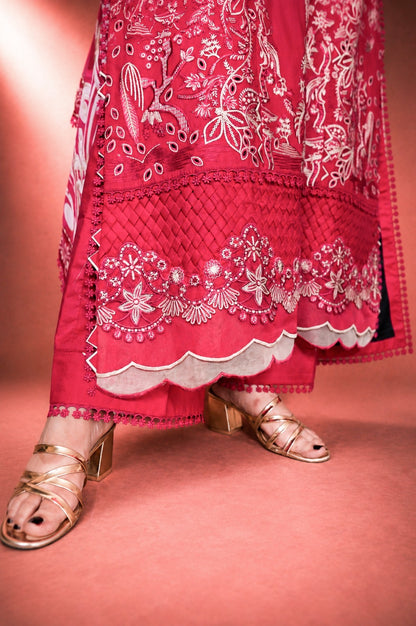NOURA LUXURY ROYALE EMBROIDERED DRESS
