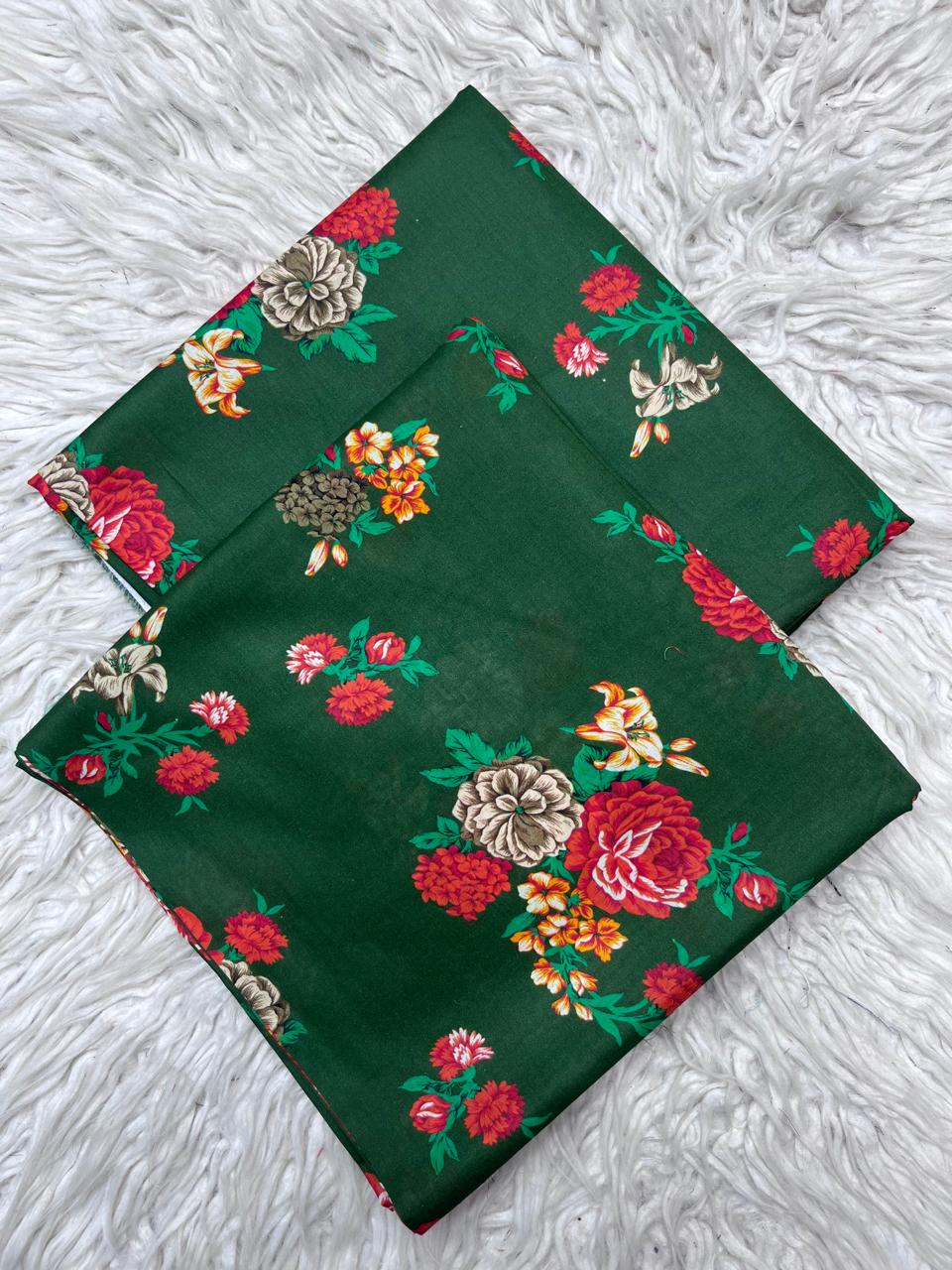 2PC Lawn Allover Digital Printed Unstitched Suit Vol-6178