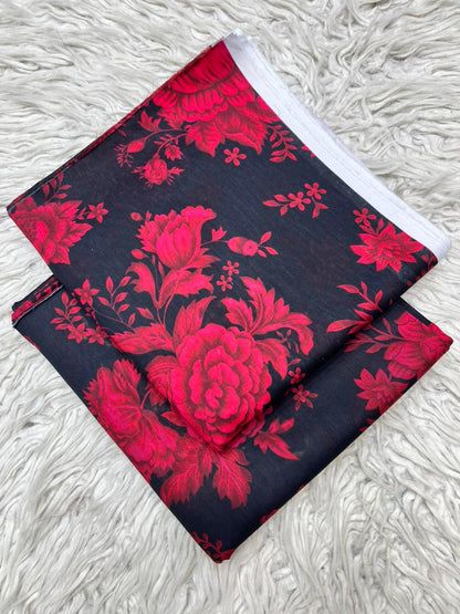 Bin Saeed 2Pc Lawn Digital Printed Suit Vol-0163