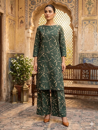 2Pc Chamki Lawn Digital Printed Suit 513