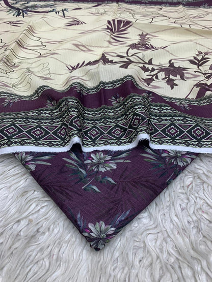 3Pc Lawn Bana Dora Suit Vol-0174