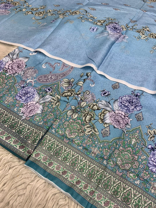 2Pc Lawn Kameez & Dupatta Vol-3199