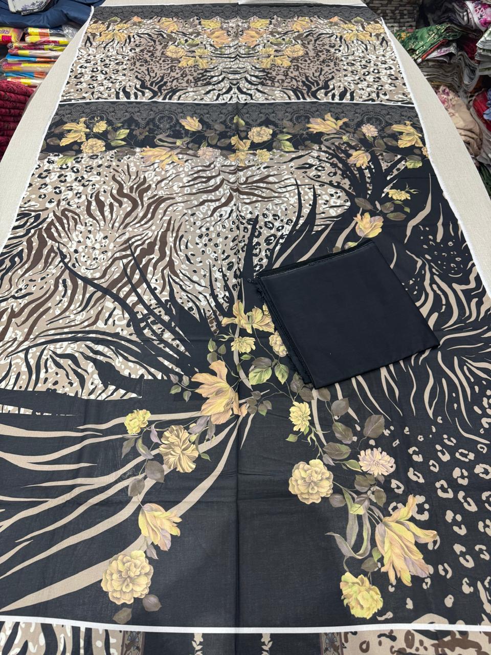 Firdous - Printed - Lawn - 3pc - D162