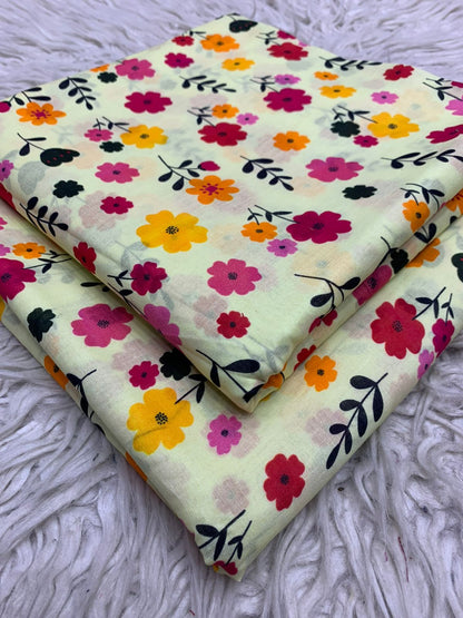 2Pc Lawn Digital Printed Suit 582