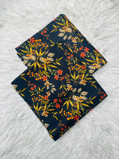 2 PC Slub Khaddar Allover Suit Vol-0117