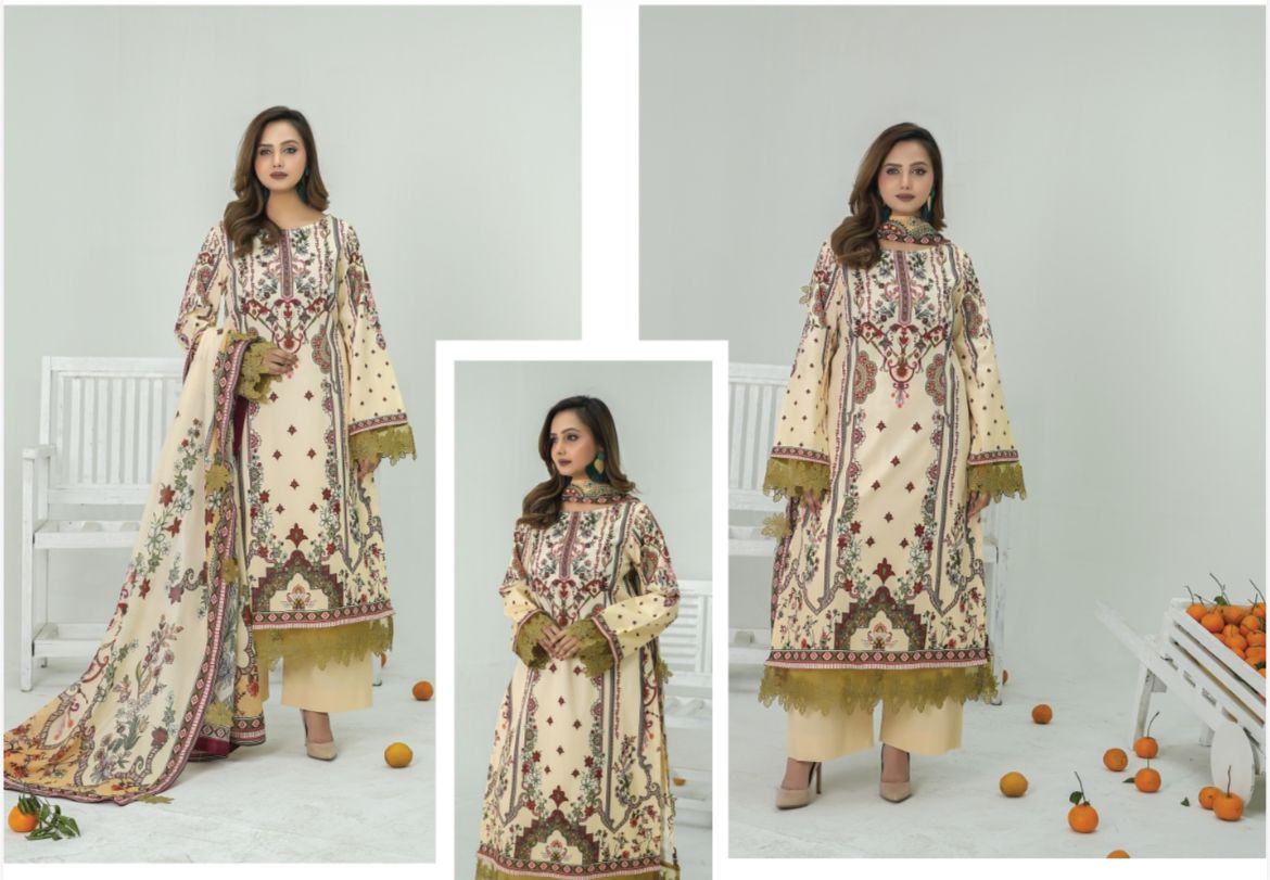 Noura Premium Lawn 3pc - 0140