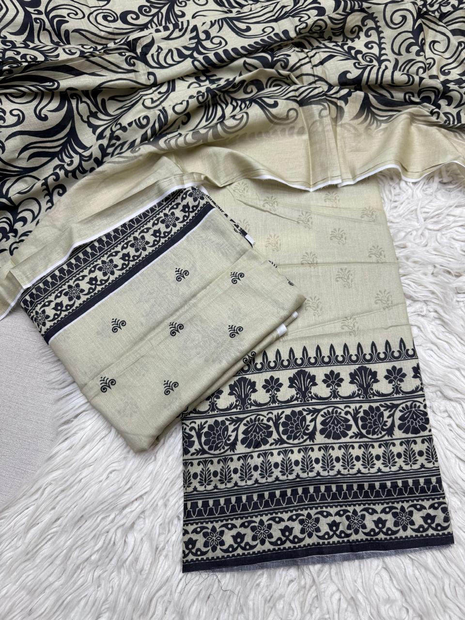 2Pc Al Karam Lawn Kameez & Dupatta - #34726