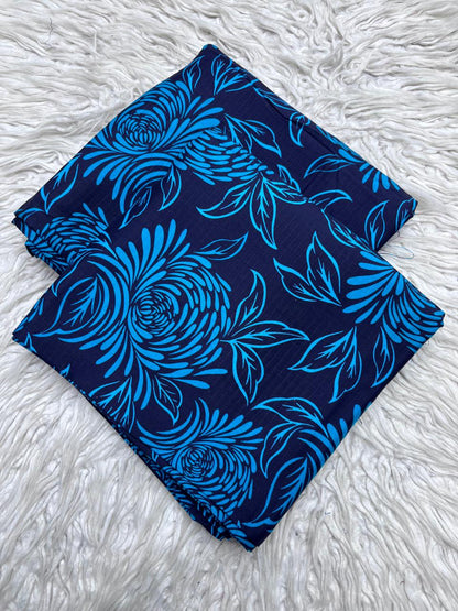 2Pc Bana Dora Linen Allover Suit Vol-401