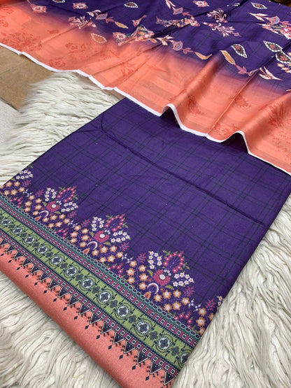 2Pc Lawn Kameez & Dupatta Printed Suit Vol-620