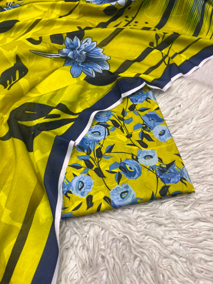 3Pc Same Digital Printed Lawn Suit 15