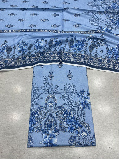 2Pc Dhanak Kameez & Dupatta Unstitched 73