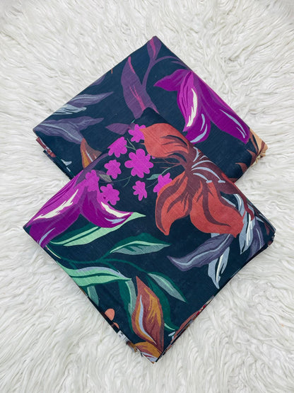 2Pc Khaddar Slub Allover Suit Vol-3182