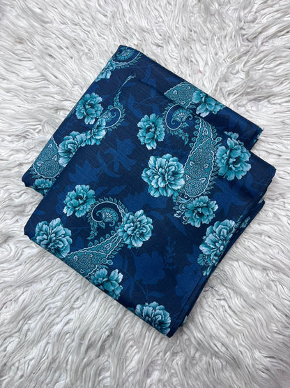 2Pc Slub Khaddar Allover Suit Vol-3185