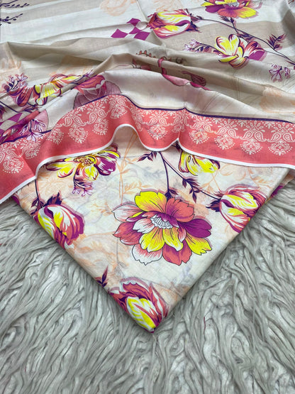 3Pc Same Digital Printed Lawn Suit 103