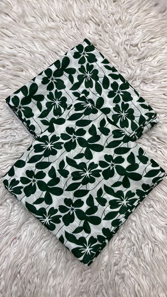 2Pc Al Karam Lawn Bana Dora Suit Vol-0199