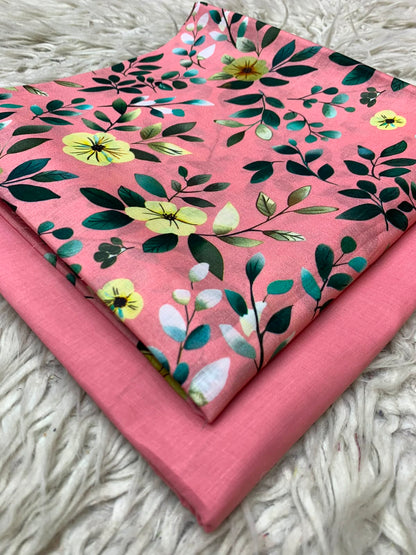 2Pc Printed Lawn Unstitched Suit 15