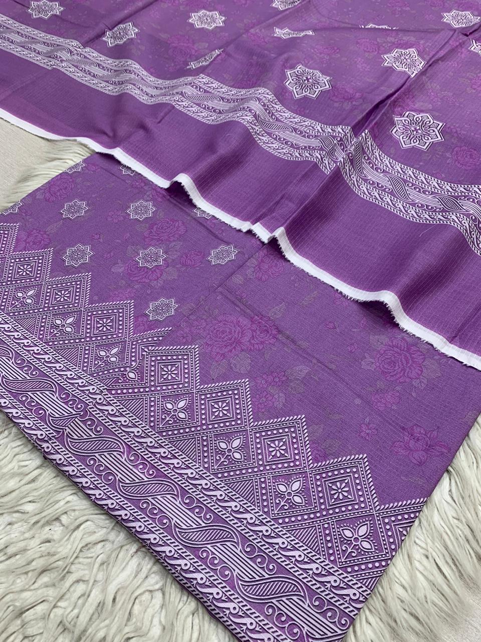 2Pc Sapphire Lawn Bana Dora Kameez & Duppata Vol-3204