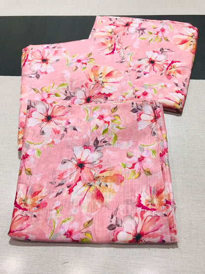 2Pc Bana Doria Allover Lawn Unstitched Suit