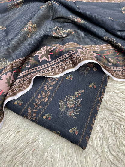 2Pc Printed Lawn Kameez & Dupatta 32