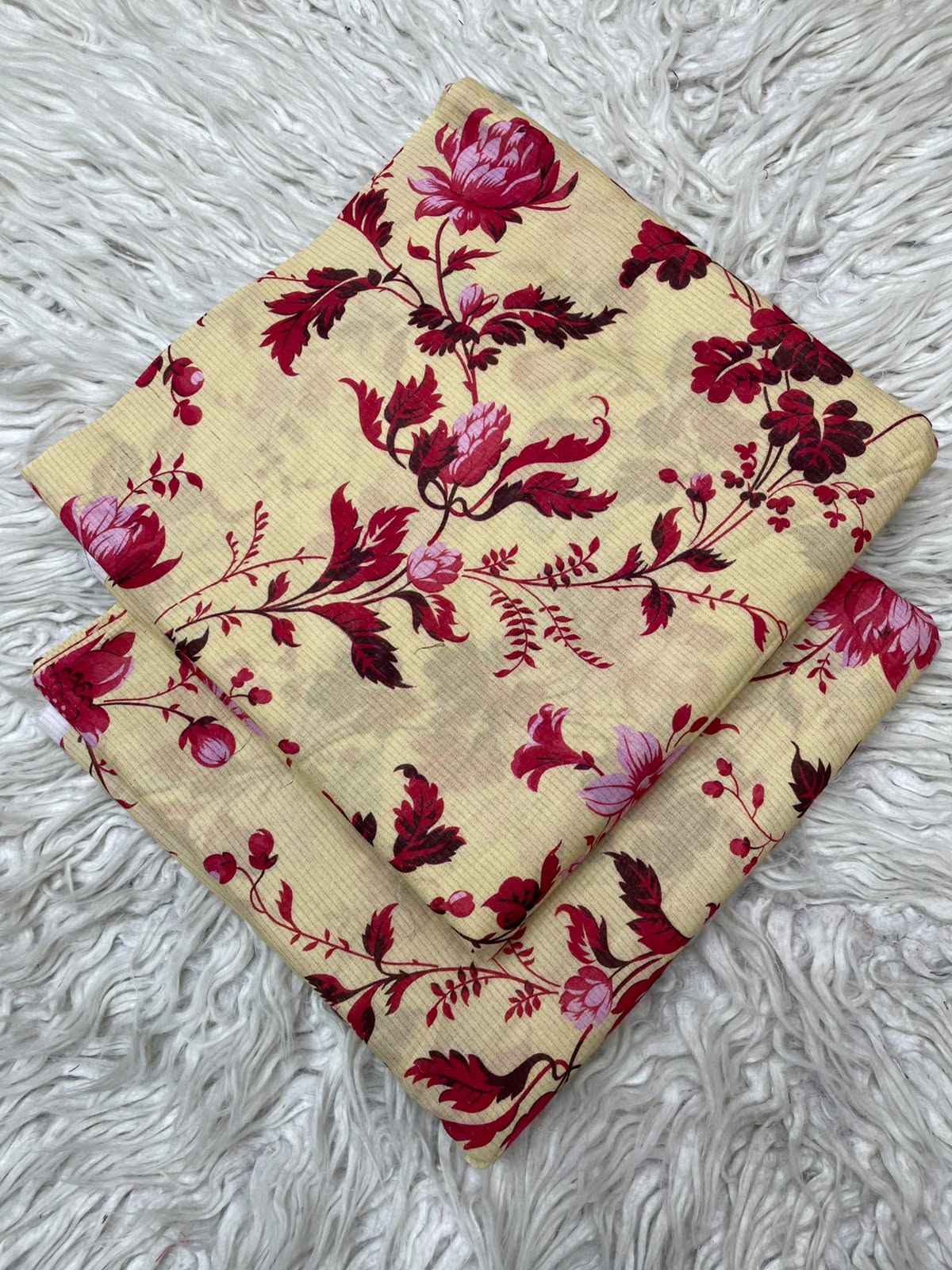 2Pc Silvary Printed Lawn Suit 495