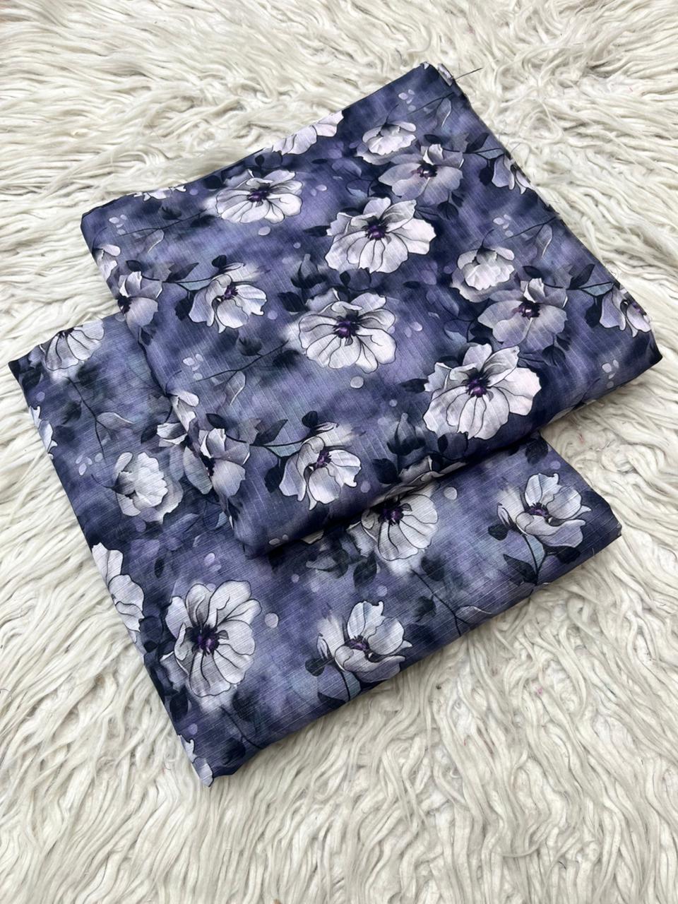 2Pc Lawn Bana Dora Suit Vol-0172