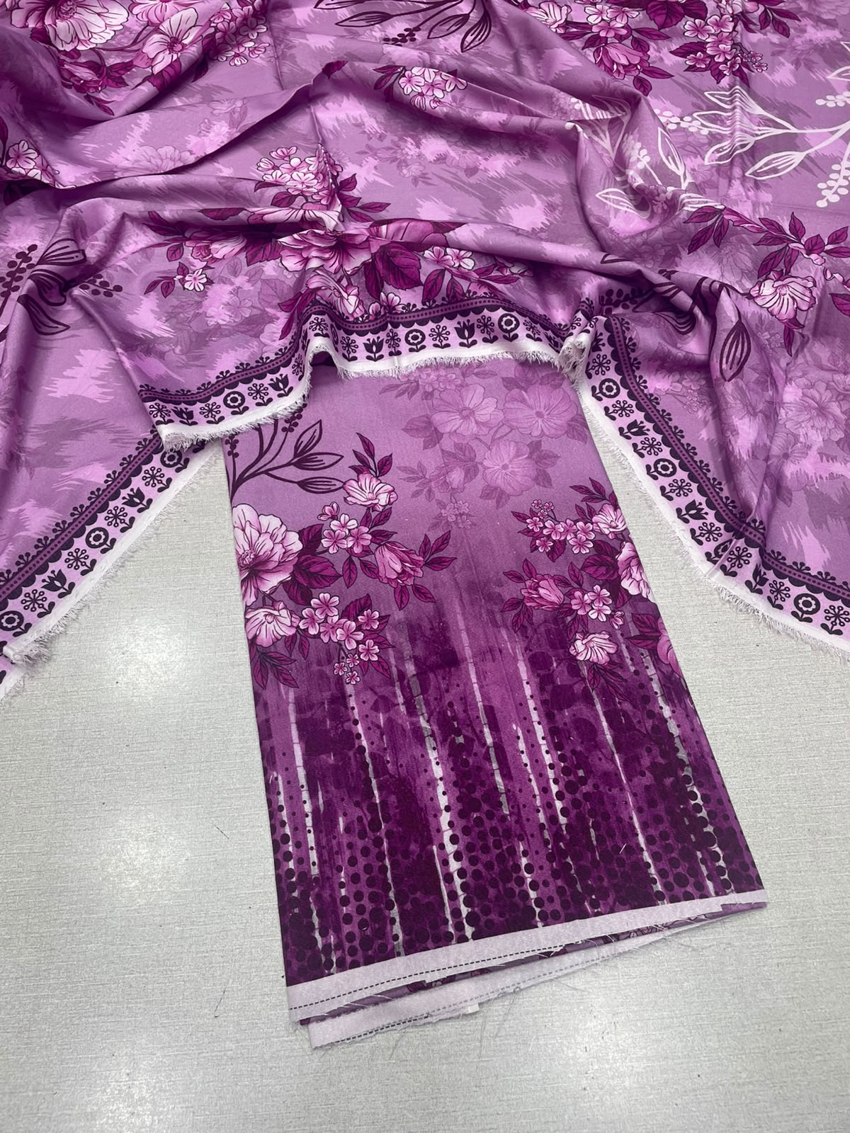 2Pc Karandi Kameez & Dupatta Unstitched Suit 66