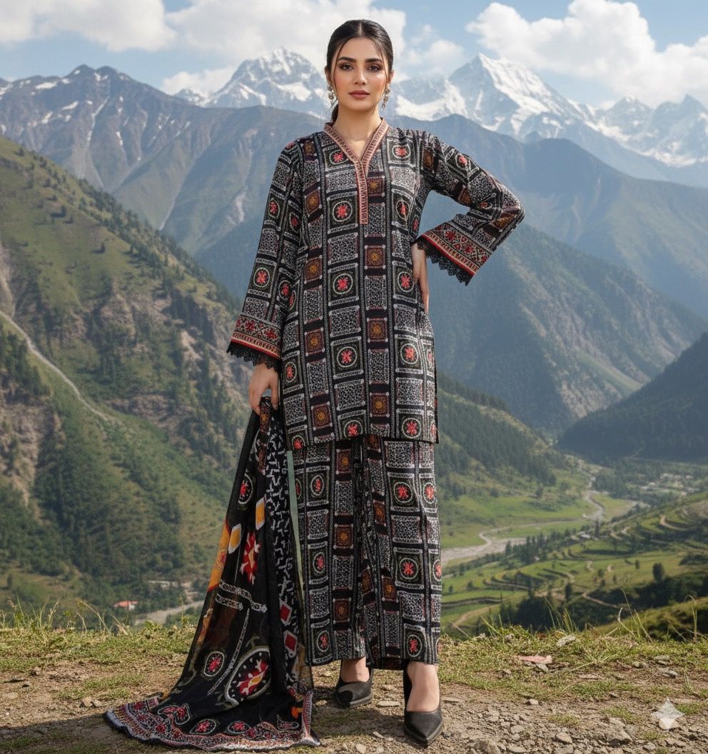 Supima 3Pc Thin Cotton D#39657