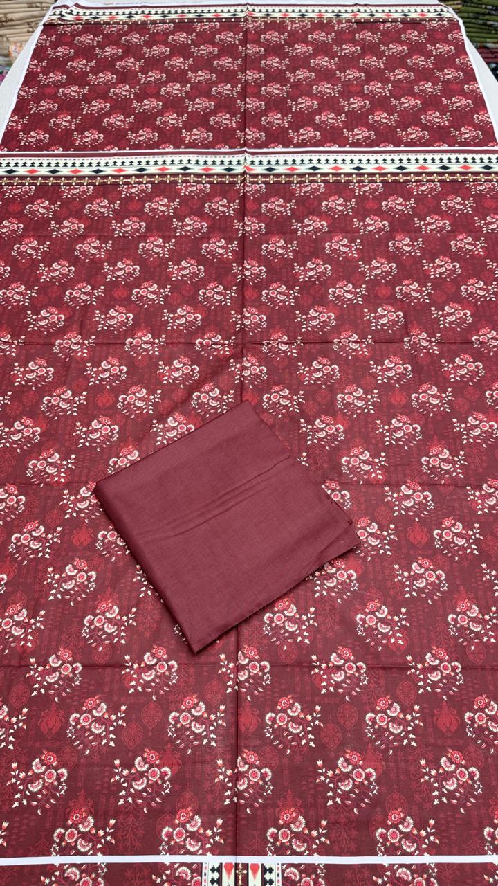 2 Peice Lawn Unstitched - D #314