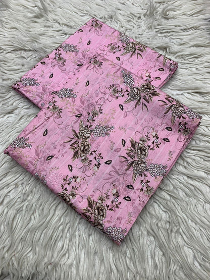 2Pc Lawn Digital Printed Unstitched Suit Vol-15