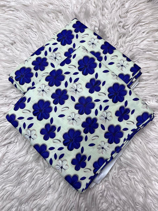 2Pc Slub Khaddar Allover Suit Vol-6173