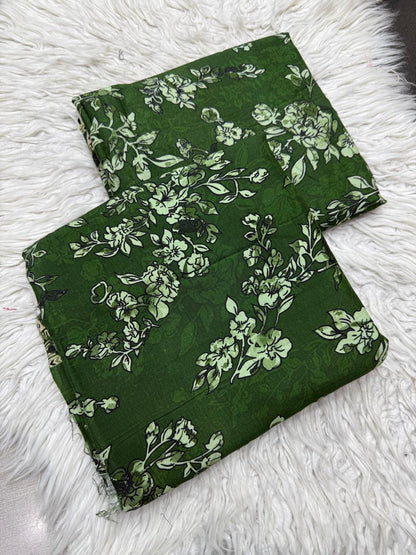 2Pc Bana Doria Linen Unstitched Suit - #42088