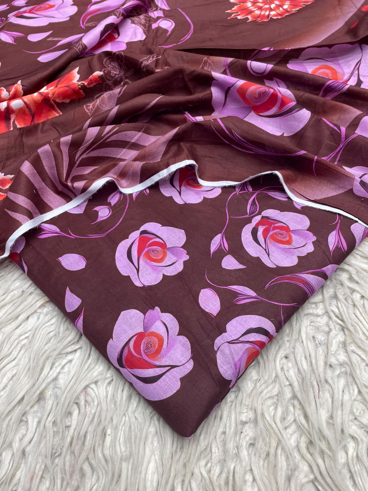 3Pc Same Digital Printed Lawn Suit 489