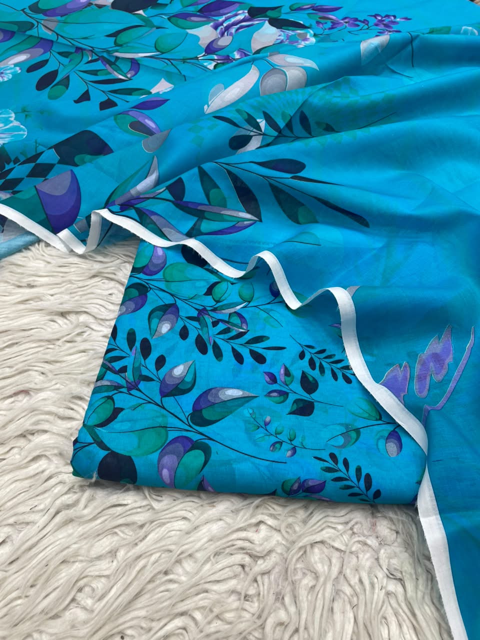 3Pc Same Printed Lawn Suit 570