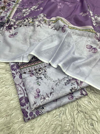 NOURA  EXCLUSIVE PRINTED LAWN KAMEEZ & DUPPATA  VOL - 0106